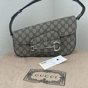 $4,500 New Authentic GUCCI Horsebit Shoulder Bag 1955 Purse LIMITED EDITION
